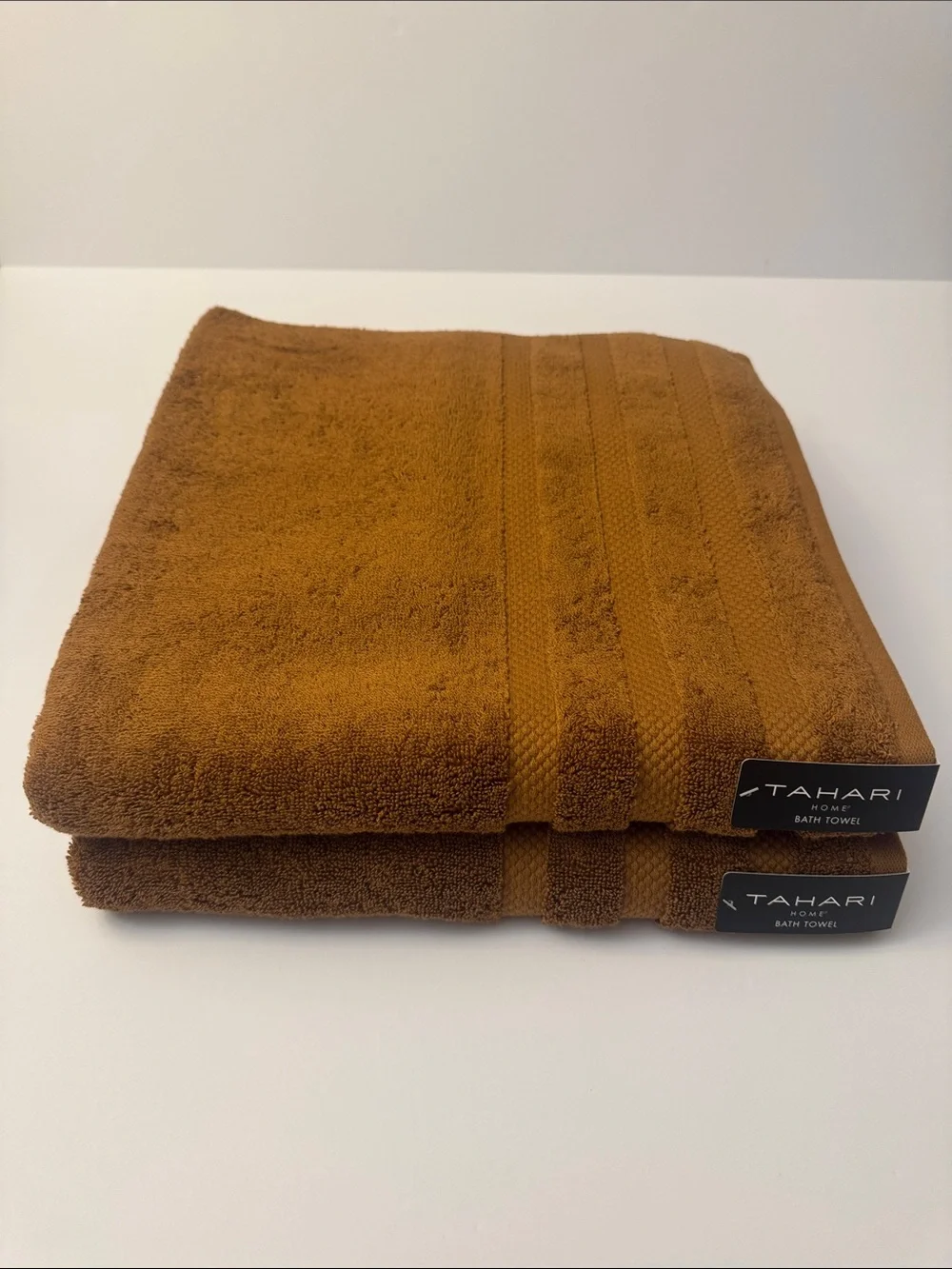 8pc TAHARI HOME 100% Cotton(EOD) Bath Towel Set - TCOPPER26